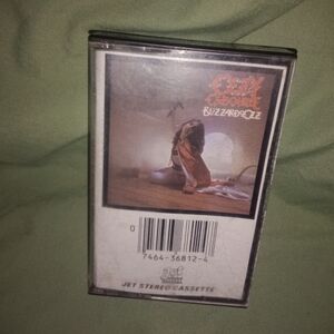Vintage Ozzy Osbourne Blizzard Of Ozz Music Cassette Tape 1981 CBS Records